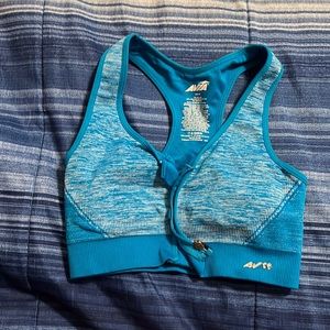 Avia Front Zipper Sports Bra